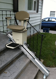 Indy Outdoor Residential Stair Lift
